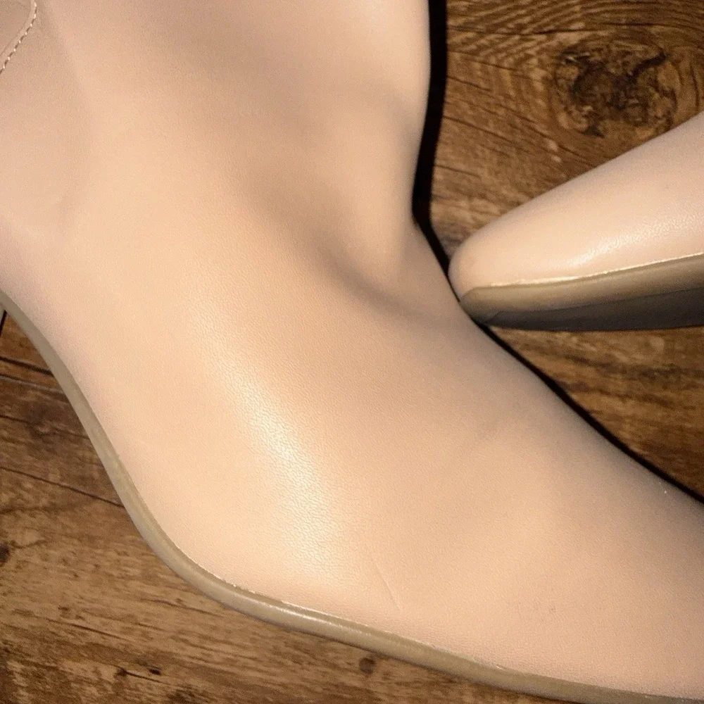 Naturalizer Tan Knee High Waylon Heeled Boots Women's 11 NEW - Picture 3 of 11